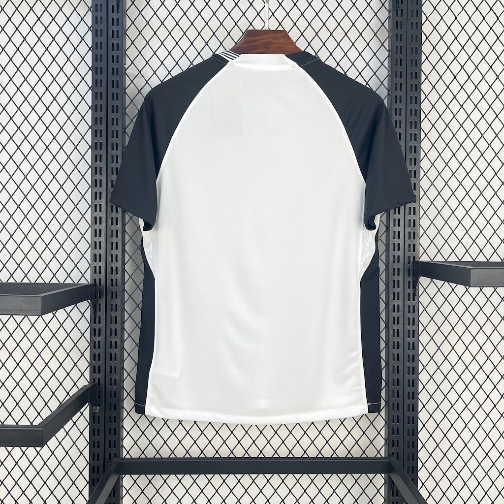 Camisa Pronta Entrega Corinthians Home 2025/26 - Nike Torcedor Masculina - Branca/Preta
