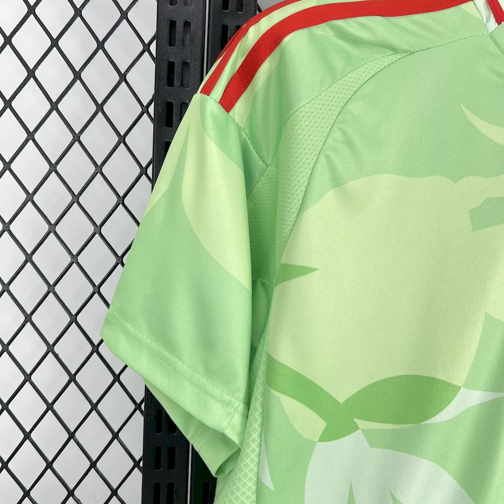 Camisa Pronta Entrega Seleção Itália Away 2025/26 - Adidas Torcedor Masculina - Verde/Vermelha