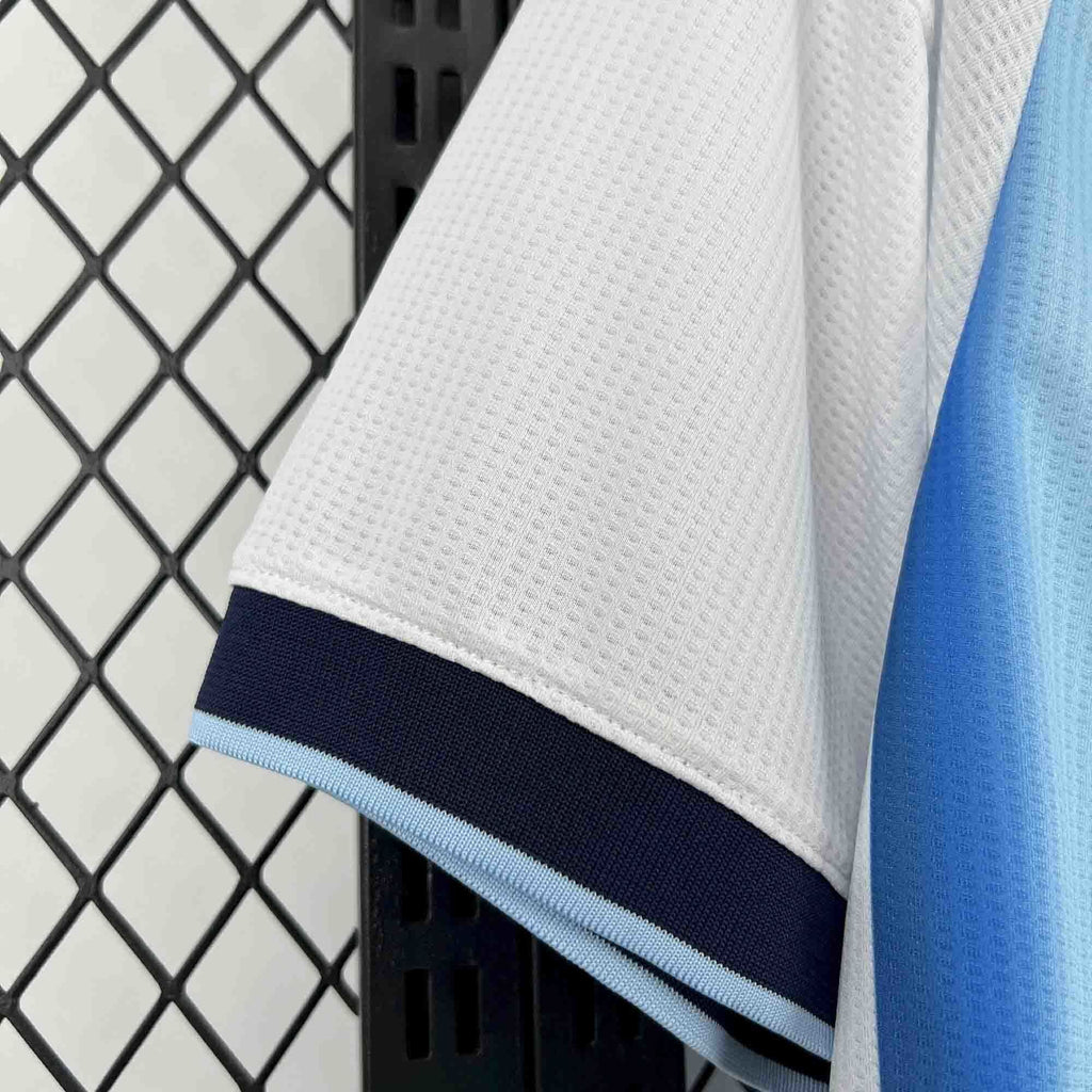 Camisa Pronta Entrega Seleção Argentina Home 2026/27 - Adidas Torcedor Masculina - Branca/Azul