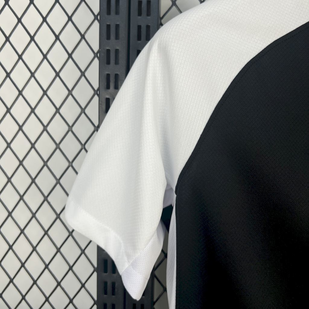 Camisa Pronta Entrega Corinthians Away 2025/26 - Nike Torcedor Masculina - Preta/Branca