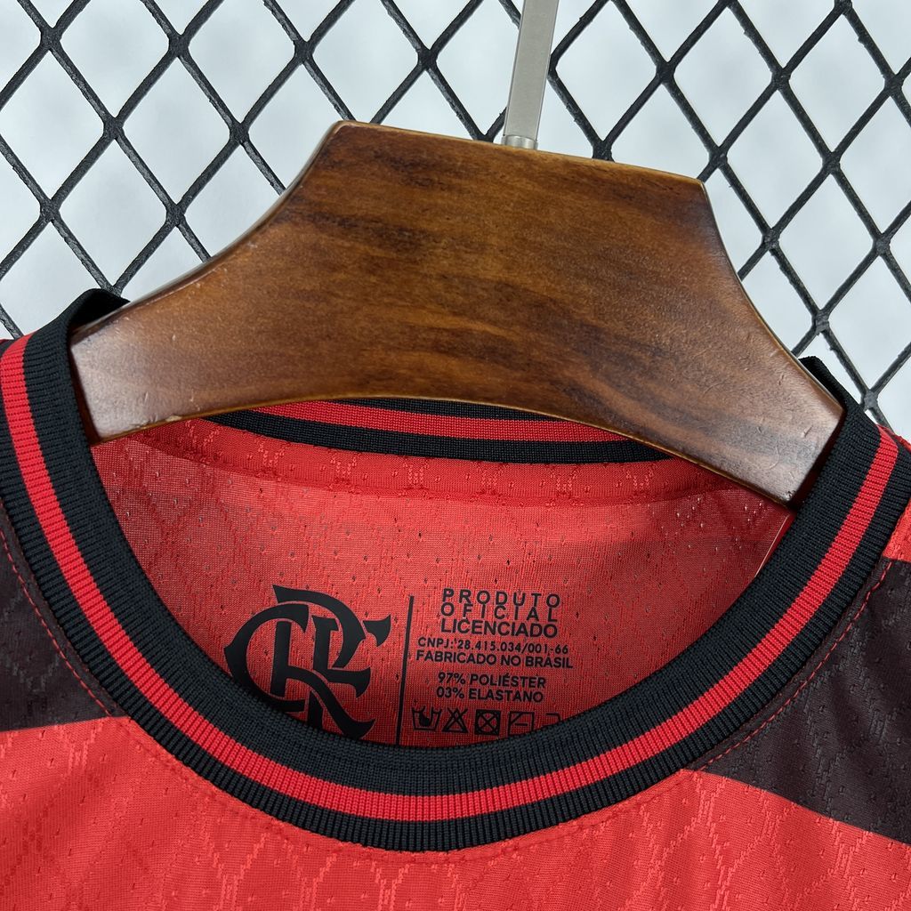 Camisa Pronta Entrega Flamengo Edição Especial 2026/27 - Torcedor Masculina - Vermelha/Preta