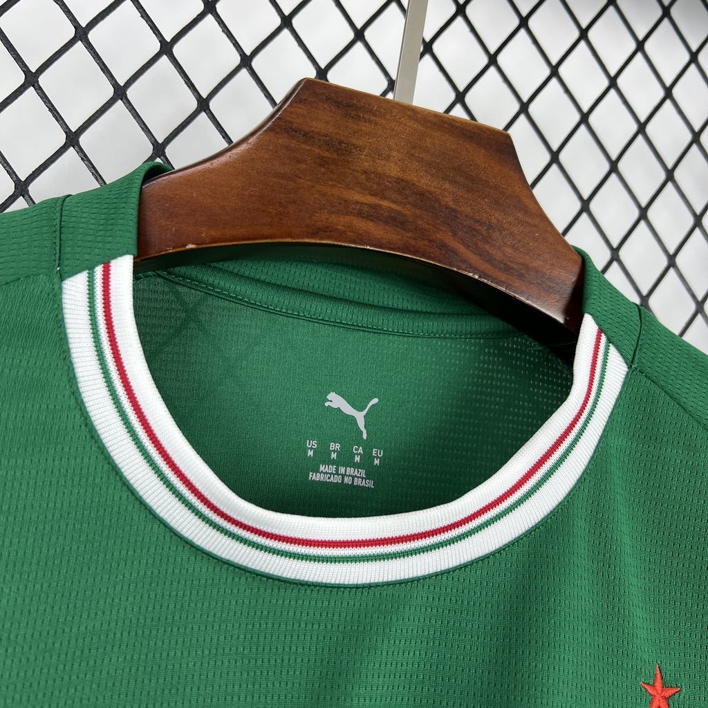 Camisa Pronta Entrega Palmeiras Home 2026/27 - Puma Torcedor Masculina - Verde/Vermelha