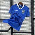 Camisa Pronta Entrega Seleção Brasileira Away 1993/1994 - Umbro Retrô Masculina - Azul/Branca