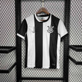 Camisa Pronta Entrega Corinthians Third 2025/26 - Nike Torcedor Masculina - Preta/Branca