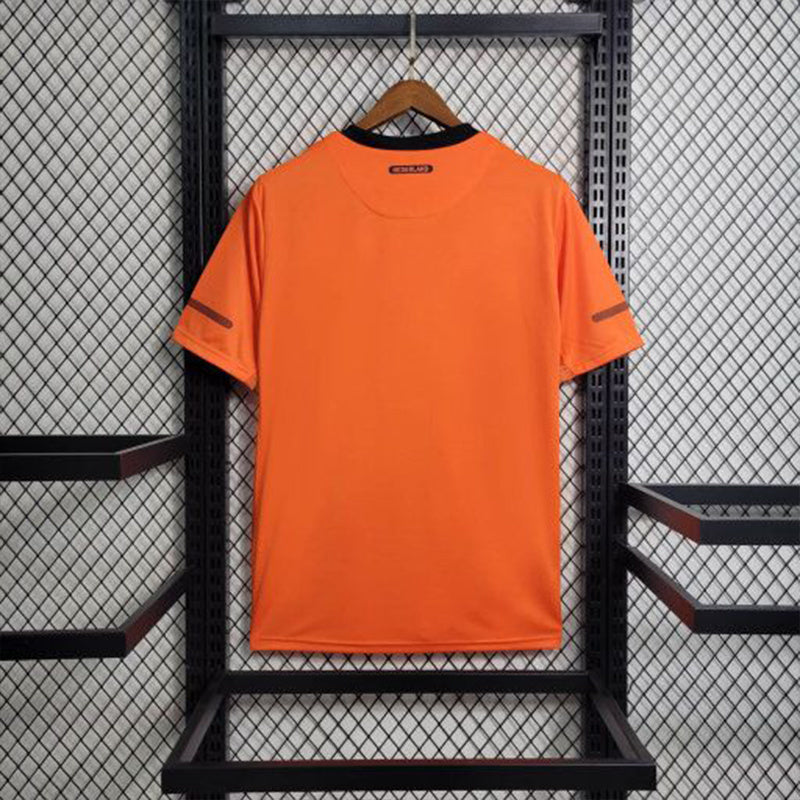 Camisa Pronta Entrega Seleção Holanda Home 2012/13 - Nike Retrô Masculina - Laranja/Preta