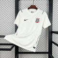 Camisa Pronta Entrega Corinthians Home 2026/27 - Nike Torcedor Masculina - Branca/Preta
