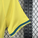 Camisa Pronta Entrega Seleção Brasil Home 2026/27 - Nike Torcedor Masculina - Amarela/Verde