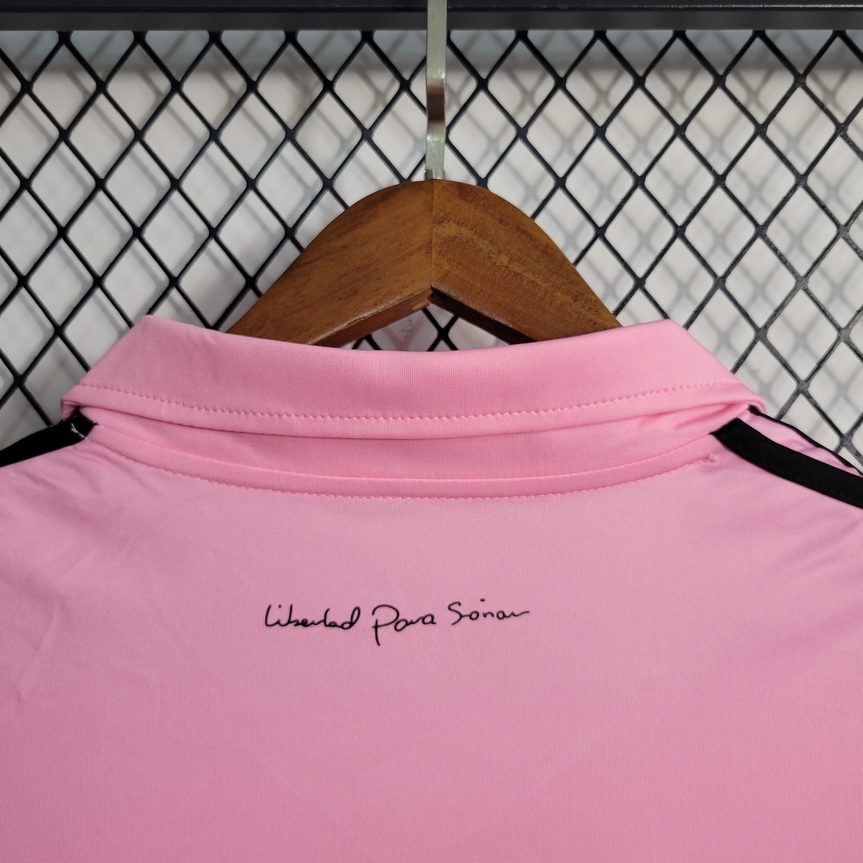 Camisa Pronta Entrega Inter Miami Home 2023/24 - Adidas Torcedor Masculina - Rosa/Preta