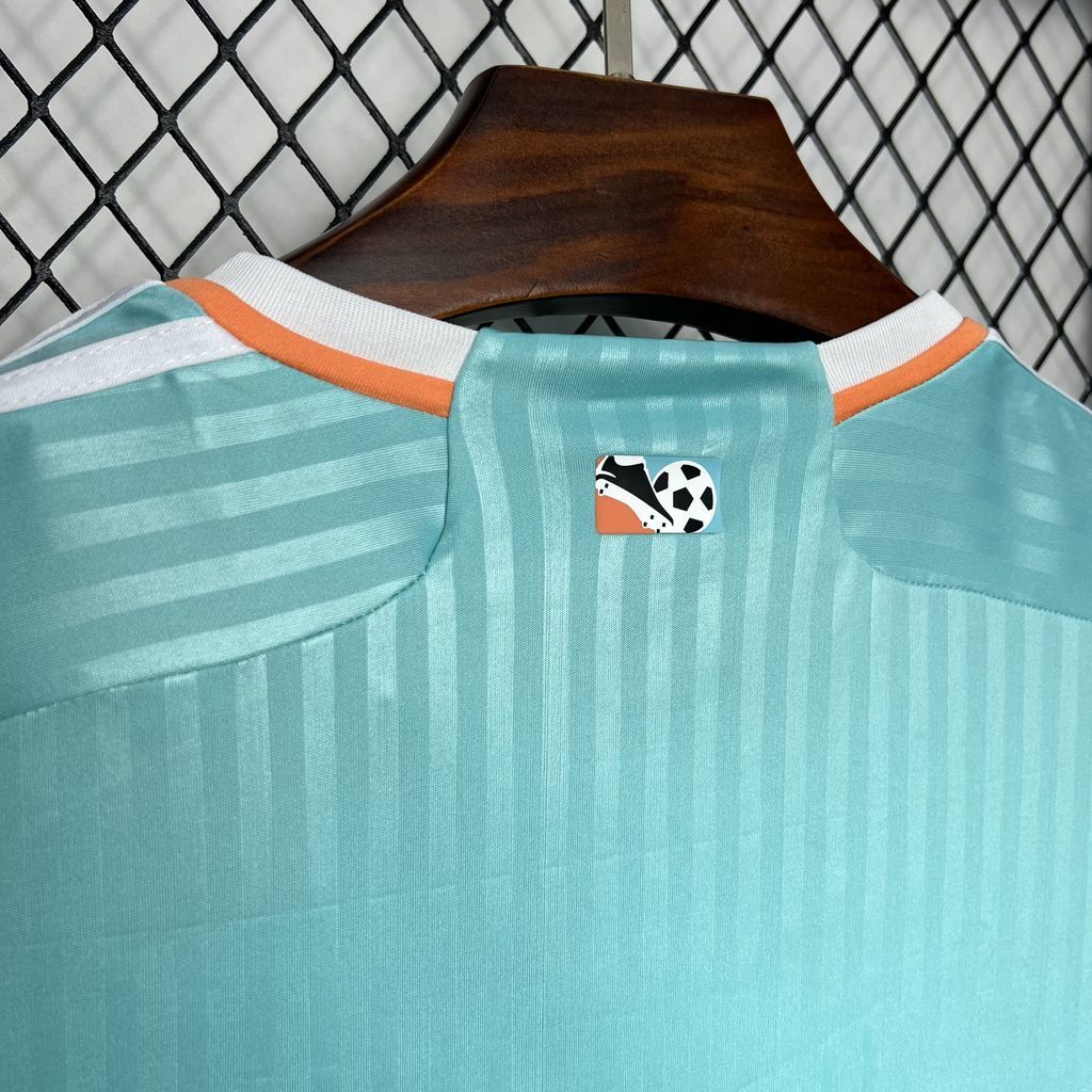 Camisa Pronta Entrega Inter Miami Away 2024/25 - Adidas Torcedor Masculina - Azul/Laranja