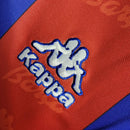 Camisa Pronta Entrega Barcelona Home 1996/97 - Kappa Retrô Masculina - Vermelha/Azul