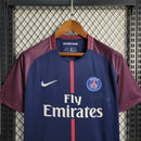 Camisa Pronta Entrega PSG Home 2017/18 - Nike Retrô Masculina - Azul/Bordo