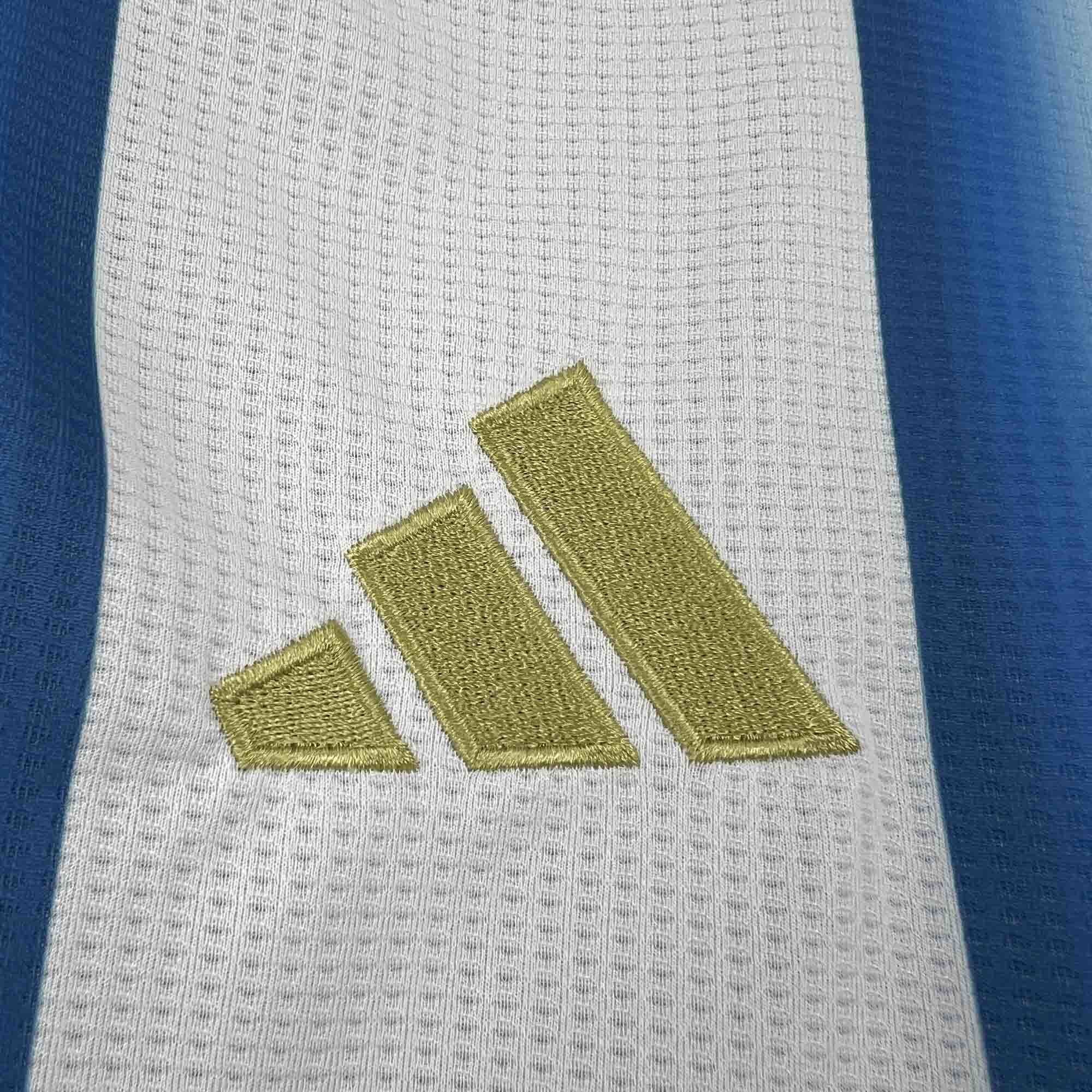 Camisa Pronta Entrega Seleção Argentina Home 2026/27 - Adidas Torcedor Masculina - Branca/Azul