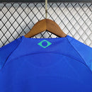Camisa Pronta Entrega Brasil Away 2022/23 - Nike Torcedor Feminina - Azul/Verde