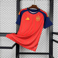 Camisa Pronta Entrega Seleção Espanha Home 2026/27 - Adidas Torcedor Masculina - Vermelha/Azul