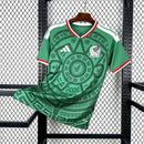 Camisa Pronta Entrega Seleção México Home 2026/27 - Adidas Torcedor Masculina - Verde/Branca