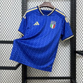 Camisa Pronta Entrega Seleção Itália Home 2026/27 - Adidas Torcedor Masculina - Azul/Dourado