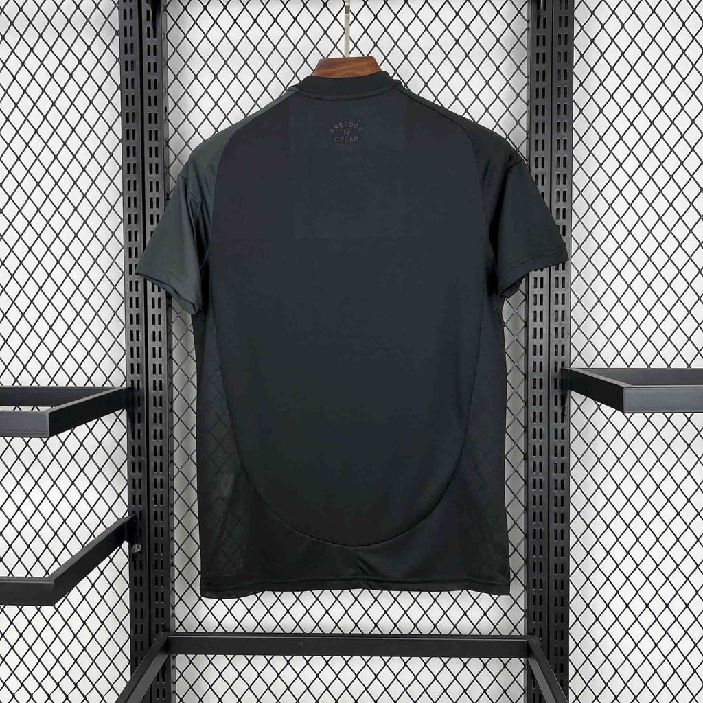 Camisa Pronta Entrega Inter Miami Away 2025/26 - Adidas Torcedor Masculina - Preta/Rosa