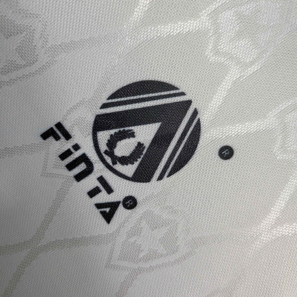 Camisa Pronta Entrega Botafogo Away 1995/96 - Finta Retrô Masculina - Branca/Preta