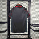 Camisa Pronta Entrega Milan Away 1998/99 - Adidas Retrô Masculina - Preta/Vermelha