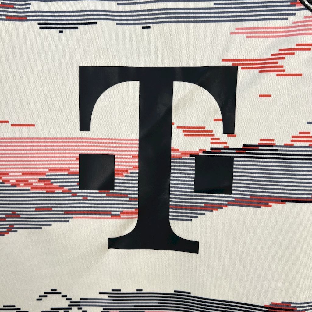 Camisa Pronta Entrega Bayern Munique Away 2025/26 - Adidas Torcedor Masculina - Vermelha/Branca