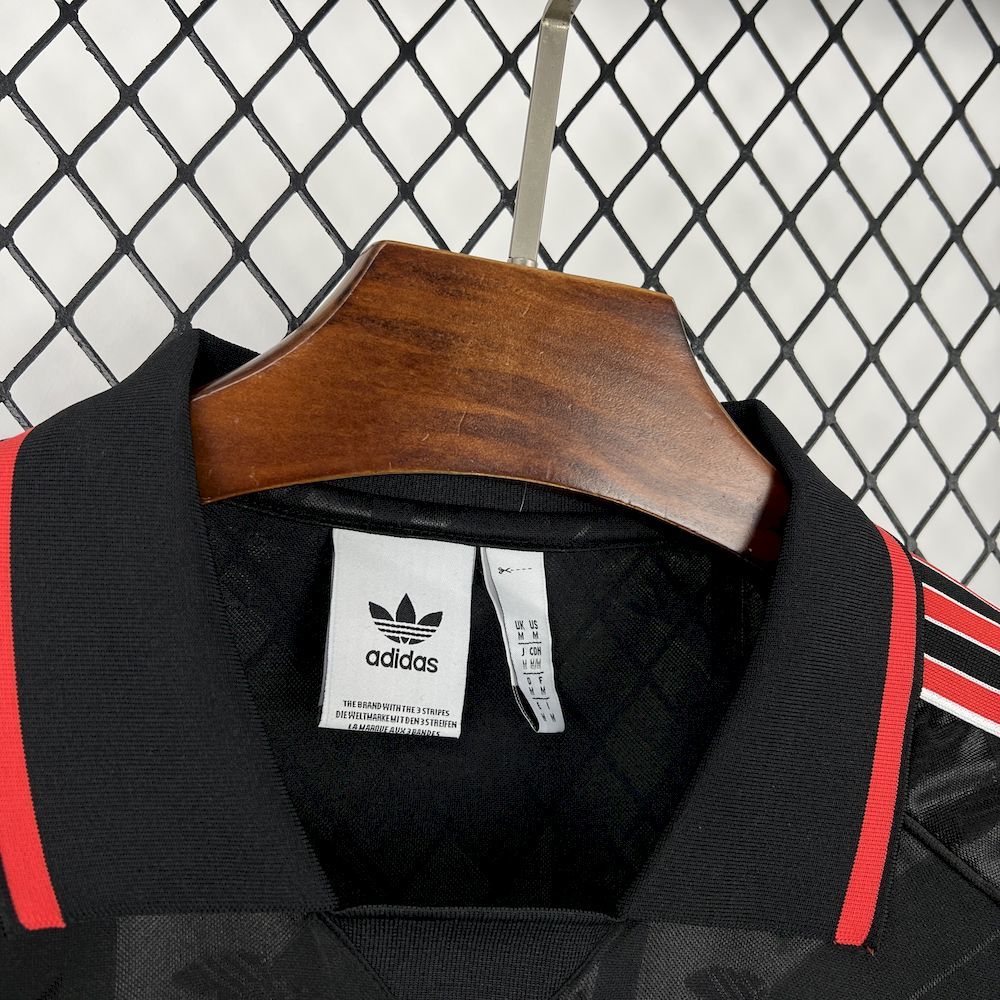 Camisa Pronta Entrega Flamengo Edição Especial 2024/25 - Adidas Torcedor Masculina - Preta/Vermelha