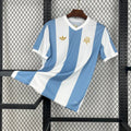 Camisa Pronta Entrega Seleção Argentina Edição Especial 2024/25 - Adidas Torcedor Masculina - Branca/Azul