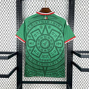 Camisa Pronta Entrega Seleção México Home 2026/27 - Adidas Torcedor Masculina - Verde/Branca