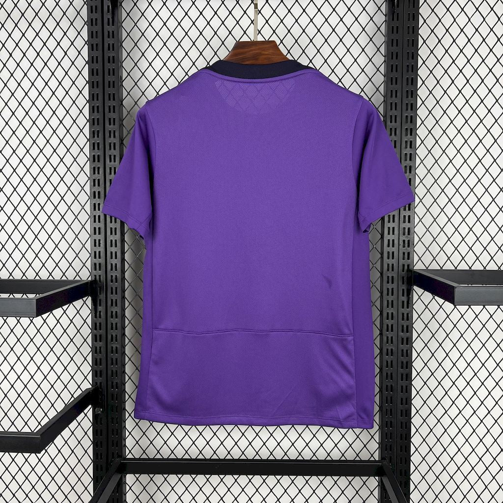 Camisa Pronta Entrega Corinthians Treino 2025/26 - Nike Torcedor Masculina - Roxa/Preta
