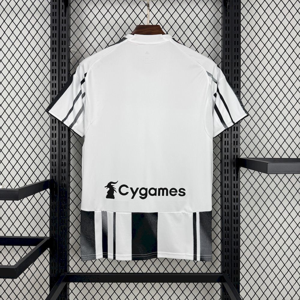 Camisa Pronta Entrega Juventus Home 2025/26 - Adidas Torcedor Masculina - Branca/Preta