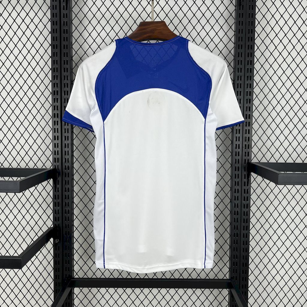 Camisa Pronta Entrega Inter de Milão Away 2004/05 - Nike Retrô Masculina - Branca/Azul