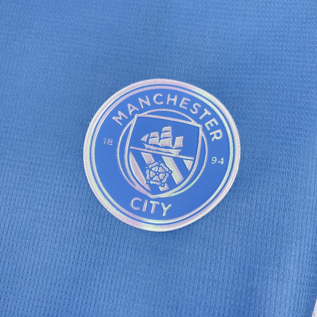 Camisa Pronta Entrega Manchester City Home 2026/27 - Puma Torcedor Masculina - Azul/Branca