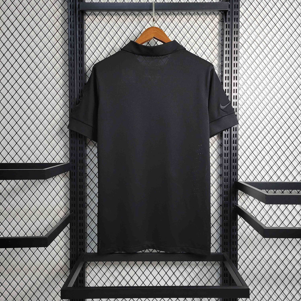 Camisa Pronta Entrega Seleção Brasil 2013/14 - Nike Retrô Masculina - Preta