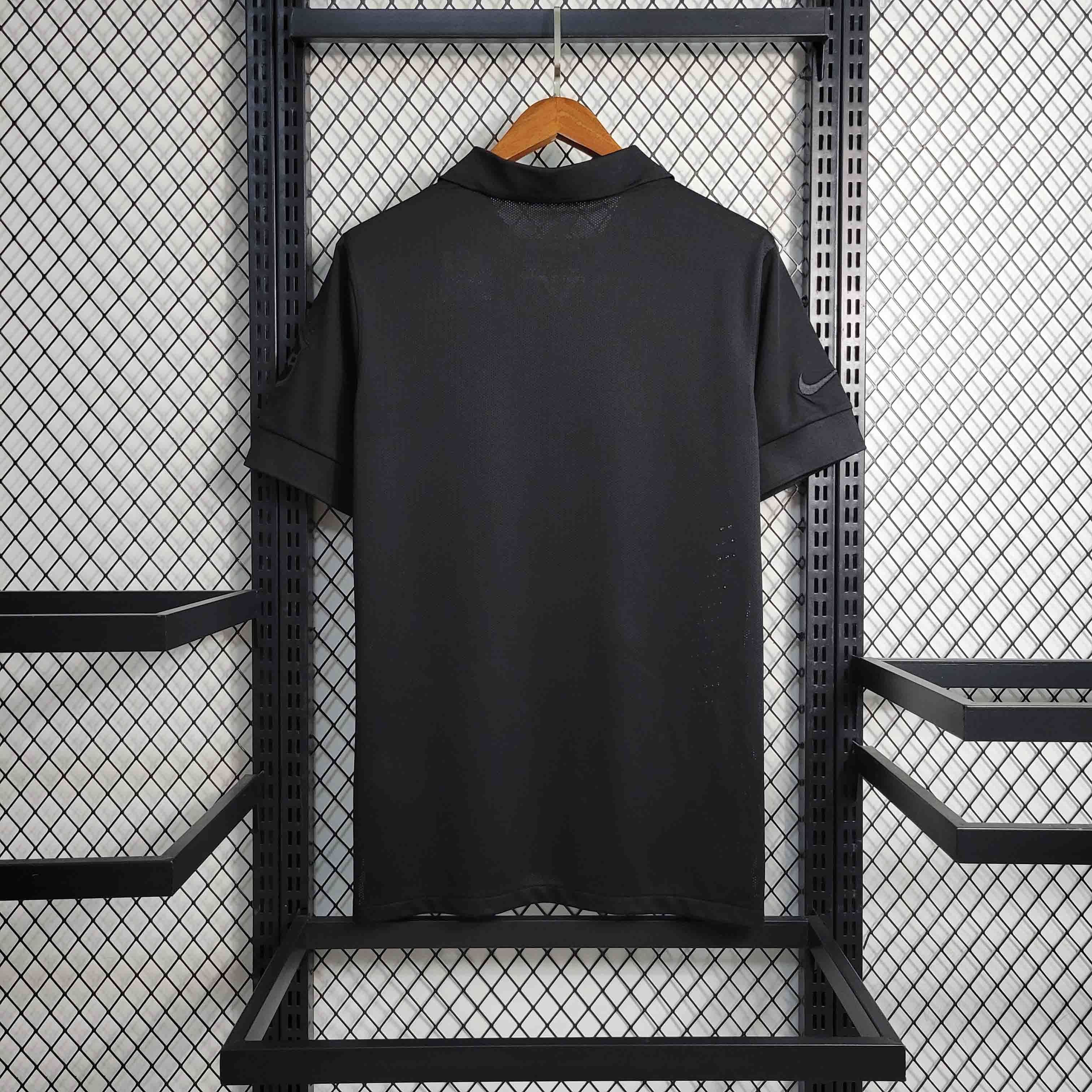 Camisa Pronta Entrega Seleção Brasil 2013/14 - Nike Retrô Masculina - Preta
