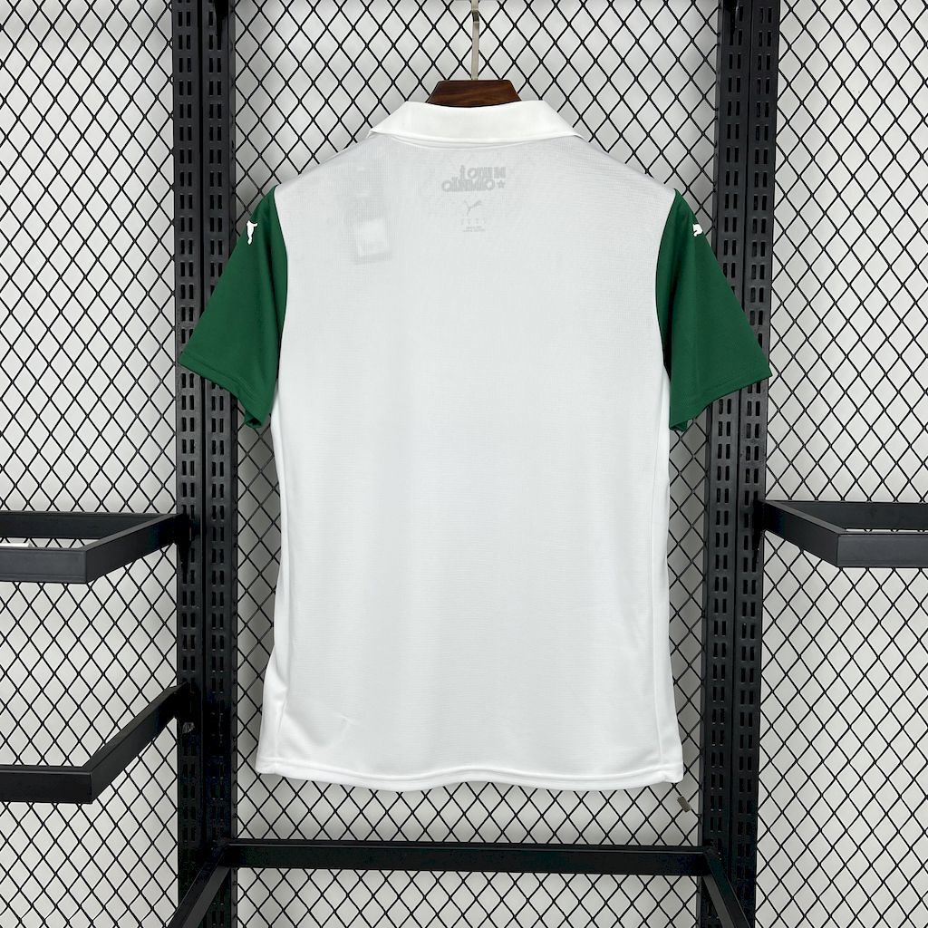 Camisa Pronta Entrega Palmeiras Away 2025/26 - Puma Torcedor Masculina - Branca/Verde