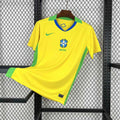 Camisa Pronta Entrega Brasil Home 2025/26 - Nike Torcedor Masculina - Amarela/Verde