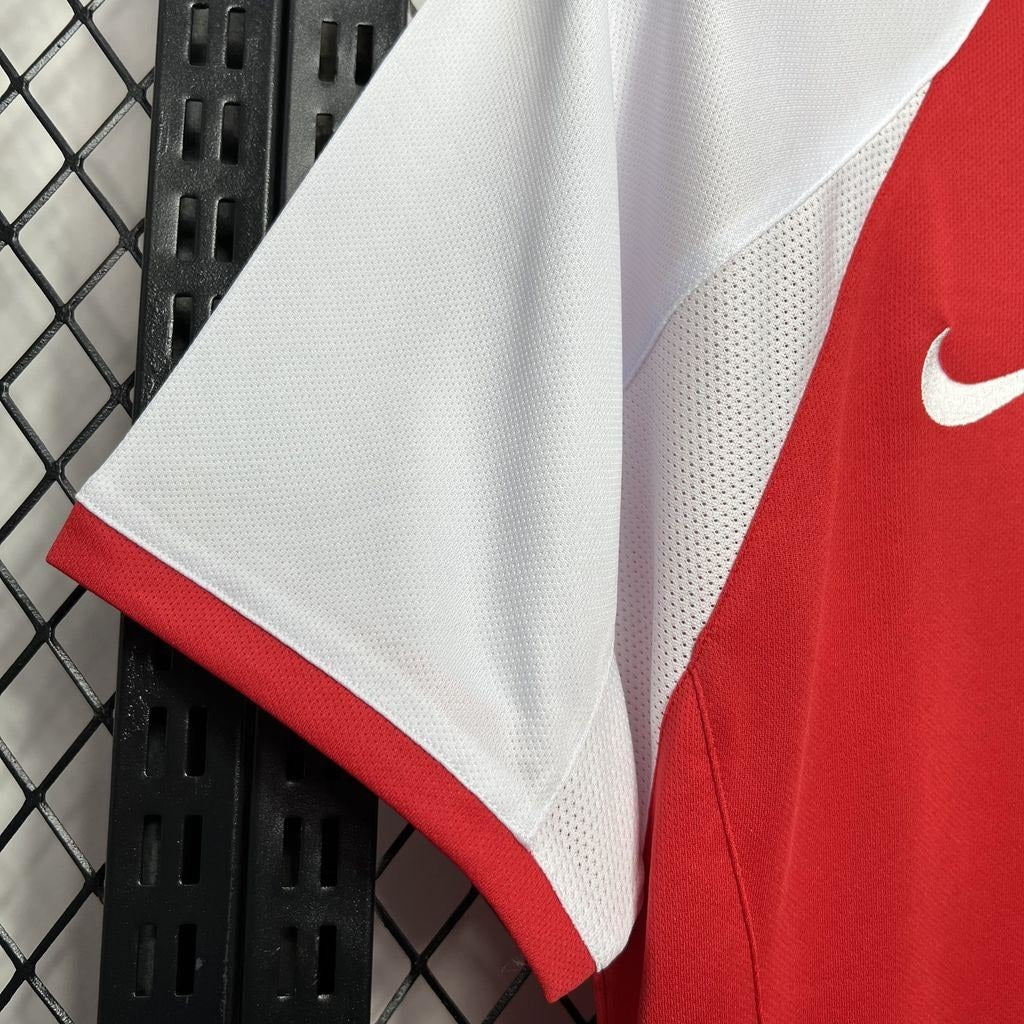 Camisa Pronta Entrega Arsenal Home 2002/04 - Nike Retrô Masculina - Vermelha/Branca