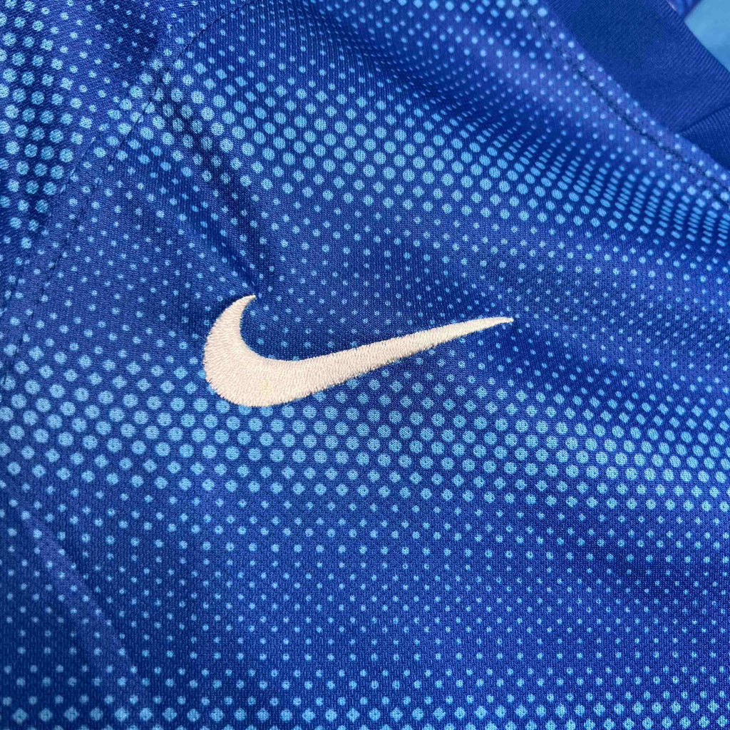 Camisa Pronta Entrega Seleção Brasil Away 2014/15 - Nike Retrô Masculina - Azul