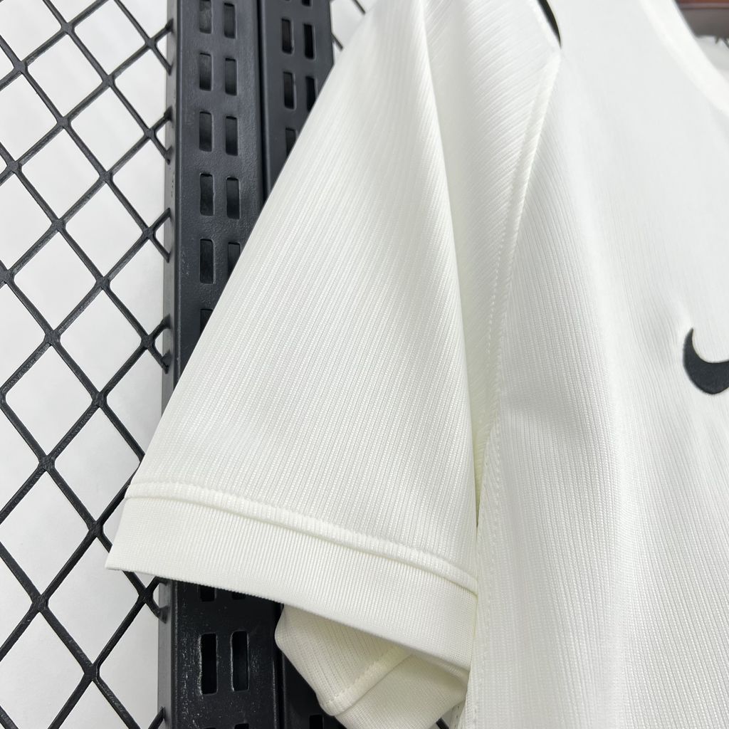 Camisa Pronta Entrega Corinthians Home 2026/27 - Nike Torcedor Masculina - Branca/Preta