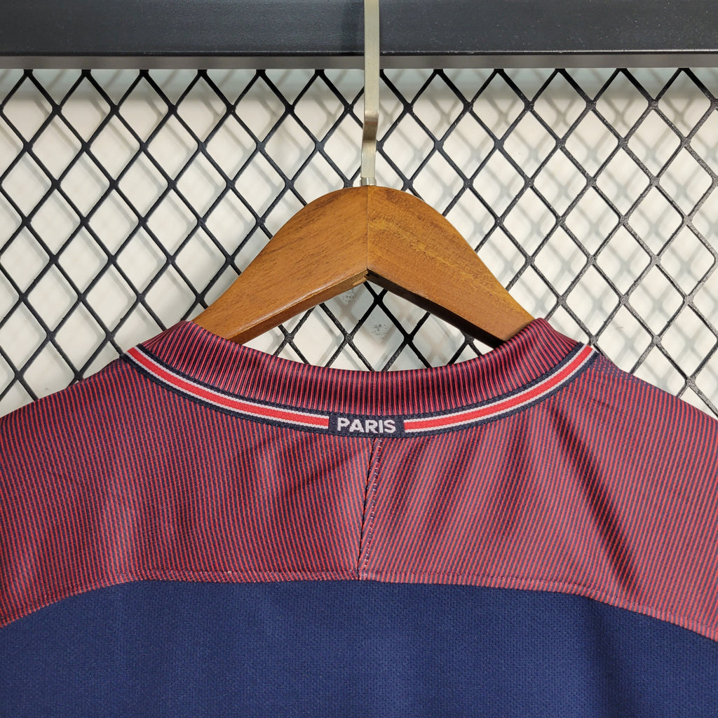 Camisa Pronta Entrega PSG Home 2017/18 - Nike Retrô Masculina - Azul/Bordo