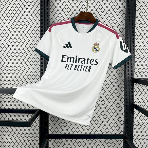 Camisa Pronta Entrega Real Madrid Home 2026/27 - Adidas Torcedor Masculina - Branca