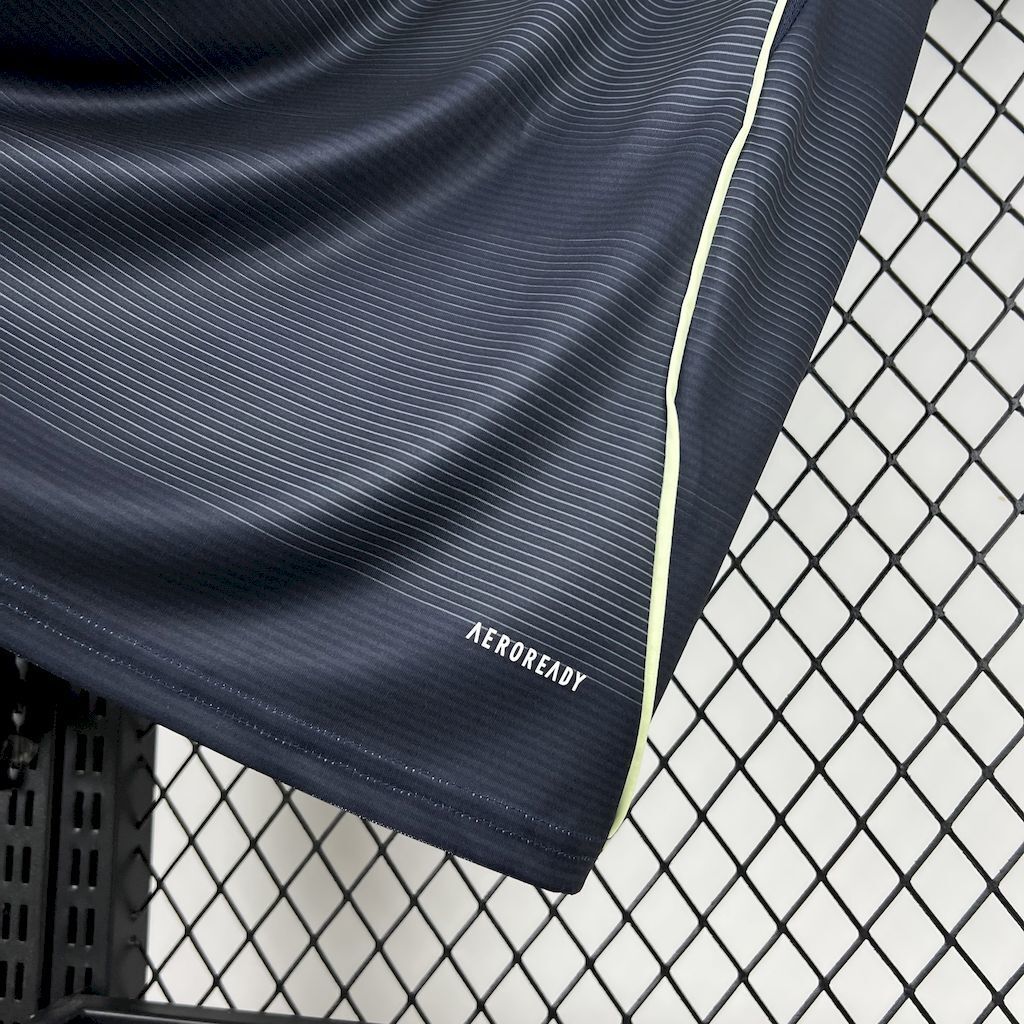 Camisa Pronta Entrega Real Madrid Away 2025/26 -  Adidas Torcedor Masculina - Azul/Branca