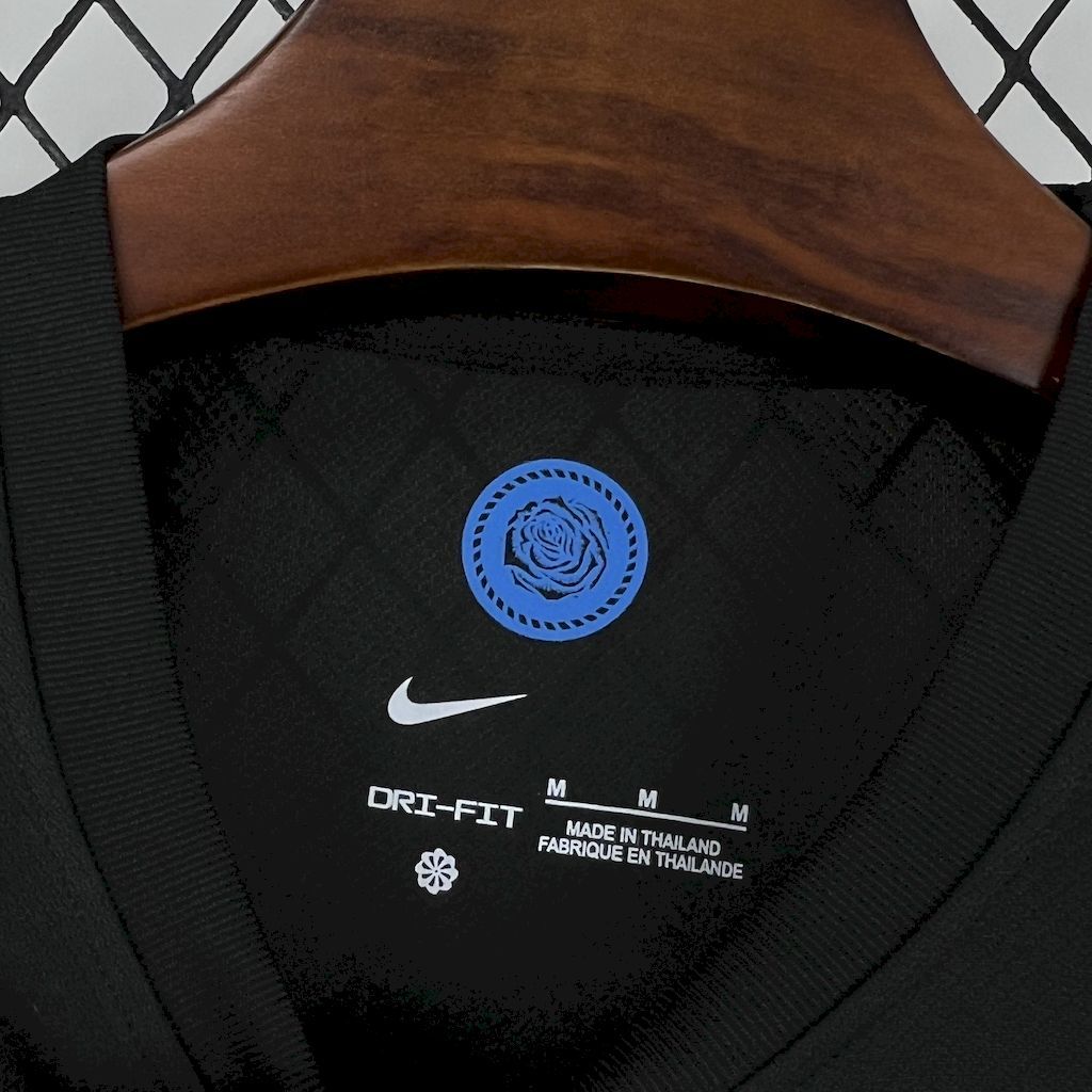 Camisa Pronta Entrega Seleção Inglaterra 2025/26 - Nike Torcedor Masculina - Preta/Azul