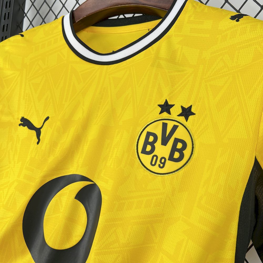 Camisa Pronta Entrega Borussia Dortmund Home 2026/27 - Puma Torcedor Masculina - Amarela/Preta