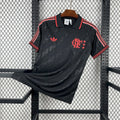 Camisa Pronta Entrega Flamengo Edição Especial 2024/25 - Adidas Torcedor Masculina - Preta/Vermelha