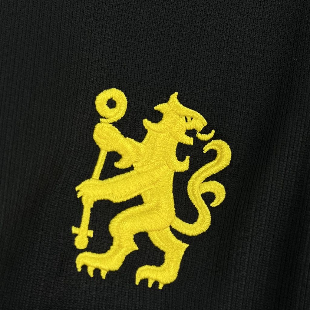 Camisa Pronta Entrega Chelsea Away 2026/27 - Nike Torcedor Masculina - Preta/Amarela