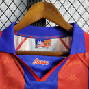 Camisa Pronta Entrega Barcelona Home 1996/97 - Kappa Retrô Masculina - Vermelha/Azul