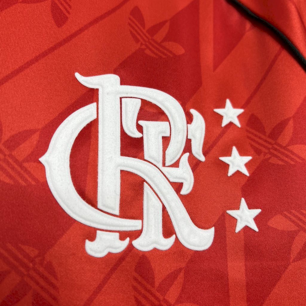 Camisa Pronta Entrega Flamengo Edição Especial 2024/25 - Adidas Torcedor Masculina - Vermelha/Preta