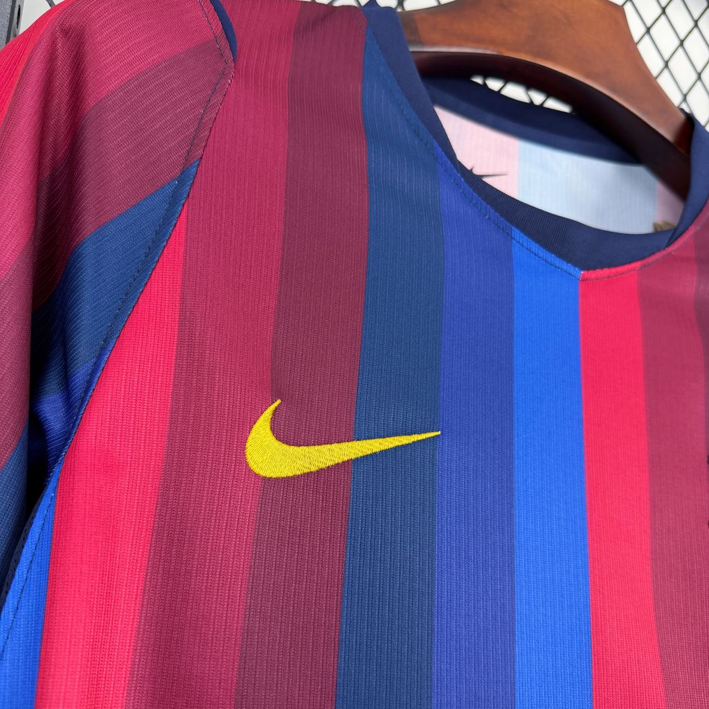 Camisa Pronta Entrega Barcelona Home 2026/27 - Nike Torcedor Masculina - Vermelha/Azul