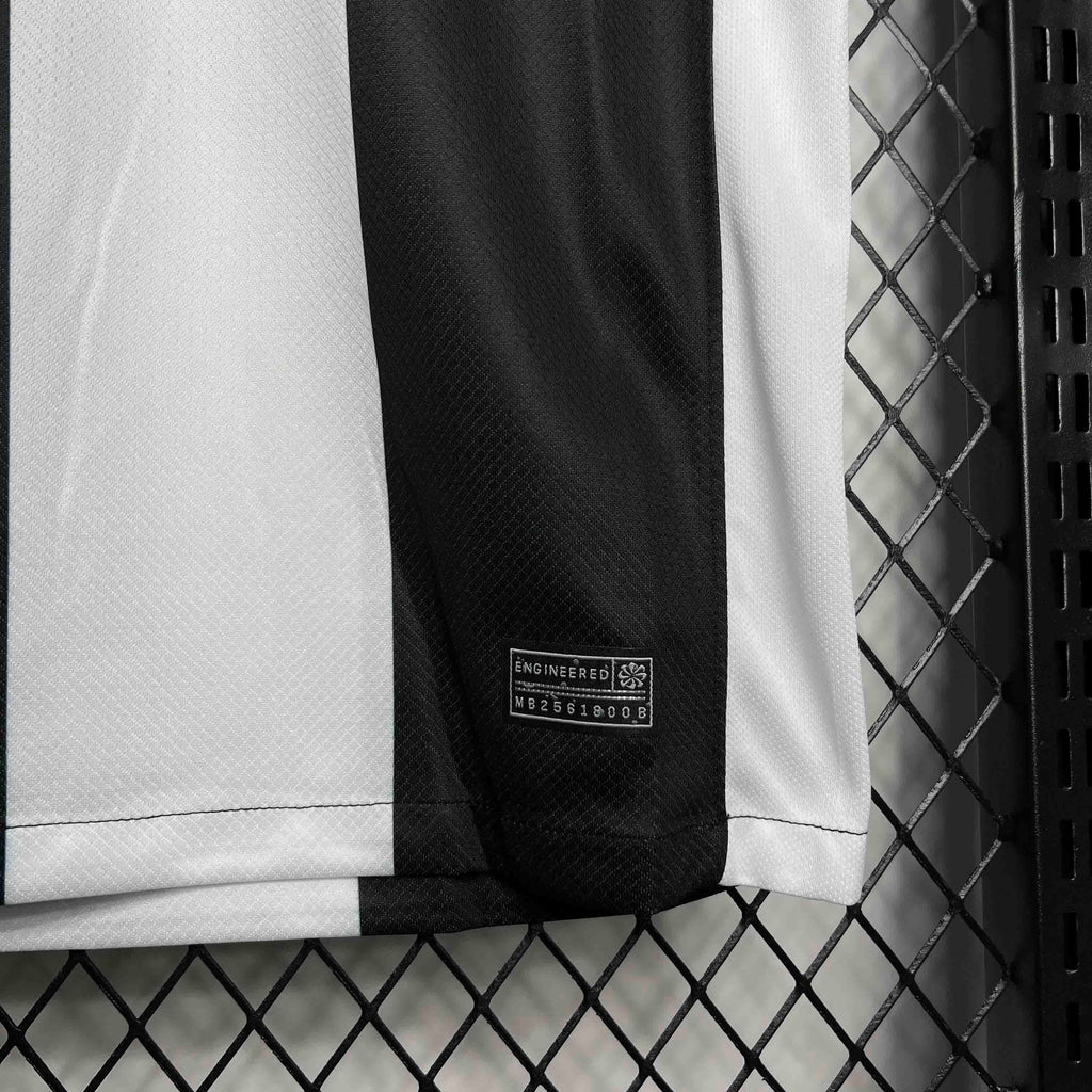 Camisa Pronta Entrega Corinthians Third 2025/26 - Nike Torcedor Masculina - Preta/Branca