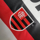 Camisa Pronta Entrega Flamengo 1986/87 - Umbro Retrô Masculina - Branca/Vermelha